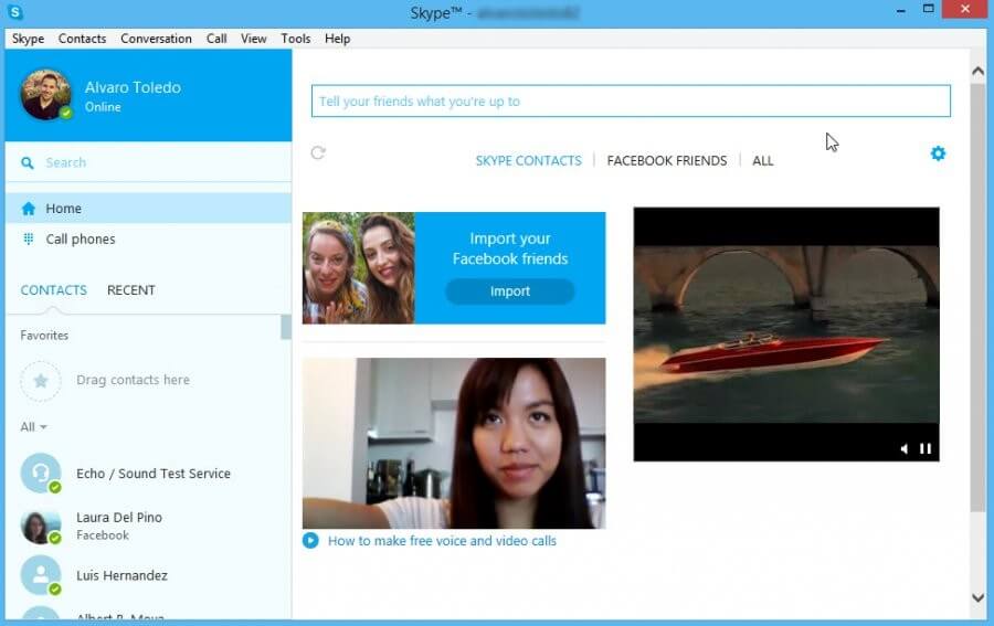 Skype Vista For Free